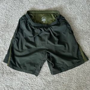 Nike DriFit Running Shorts. Pockets and rear pocket.